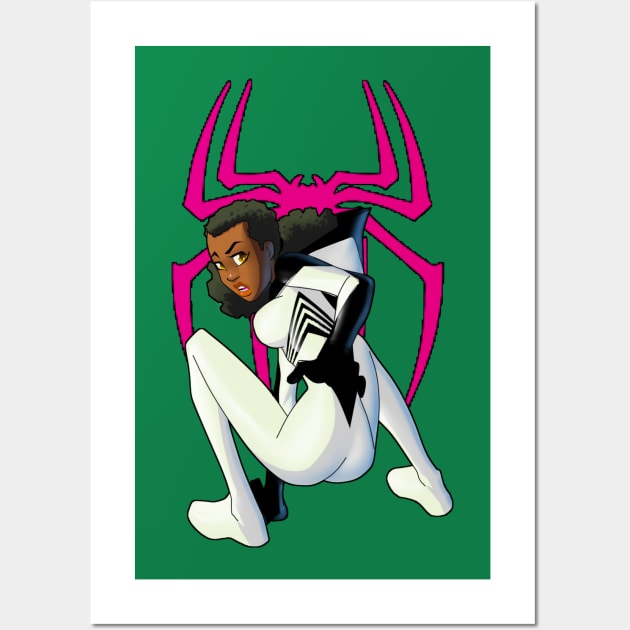 Gwen Brooks Spider 3 Wall Art by Chinoutu007